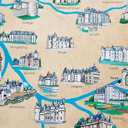 Feriehus Manoir Au Coeur De La Campagne Angevine