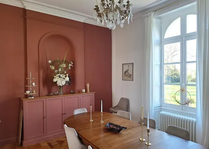 Manoir Au Coeur De La Campagne Angevine Tatil Evi *